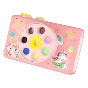 Cámara Digital Portátil para Niños con Lente Dual Giratoria 1080P, Cámara de Juguete con Luz de Relleno Integrada, Temporizador para Selfies, Regalo para Niños y Niñas - Product Image 1