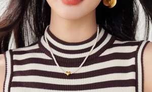 2025 professionale personalizza la <span class=keywords><strong>maglia</strong></span> da donna con Top corto <span class=keywords><strong>senza</strong></span> <span class=keywords><strong>maniche</strong></span> a righe a mezzo dolcevita - Product Image 4