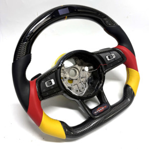 Service OEM/ODM, volant VW <span class=keywords><strong>Golf</strong></span> MK7 pour GTI Jetta GTE Passat MK6 R <span class=keywords><strong>GTD</strong></span> 7.5 Polo, maintien des fonctions d'origine - Product Image 3
