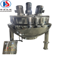 Huashang Custom Automatische RVS Elektrische Verwarmingsketel met PLC-besturing voor de Voedingsmiddelenindustrie