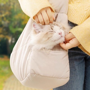 Luxury Soft Waterproof Pet <strong>Carrier</strong> Bag Custom Outdoor Travel <strong>Puppy</strong> <strong>Slings</strong> with Zipper Closure Solid Pattern - Product Image 2