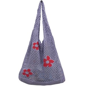 Sac à main tissé à la mode avec plusieurs poches-Idéal pour le travail, l'école ou l'épicerie, fabriqué à partir de matériaux solides et réutilisables - Product Image 2