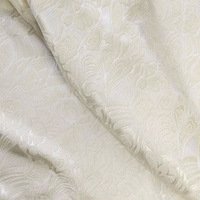 Tissu Jacquard Extensible Bio en Soie et Rayonne 25mm, Motif Uni, Résistant aux Taches, Poids Moyen, Idéal pour Robes et Costumes