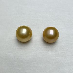 Perles d'eau douce baroques Edison de 13-14 mm, forte luminosité, légèrement imparfaites, perles nues naturelles de Zhuji, sélectionnées avec soin - Product Image 2