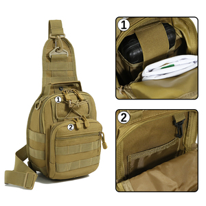 Chaleco Táctico Deportivo para Hombre, con Porta Teléfono, Bolsa EDC, para Entrenamientos, Ciclismo y Senderismo - Product Image 4