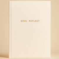 Carnet de journal guidé Soul Reflect 5 MINUTES JOURNAAUX, avec questions non datées, pour la gratitude, l'amour-propre, la guérison, la croissance personnelle, l'auto-soin, cadeau en tissu