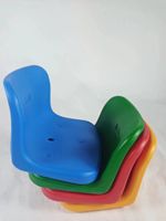 Sièges de stade pliants pour gymnase, sports et divertissements, chaise d'équipe de football en plastique en gros