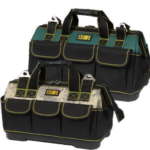 Sac de rangement pour outils en toile Oxford de haute qualité, imperméable, avec bandoulière réglable, sac à outils pour électricien - Product Image 5