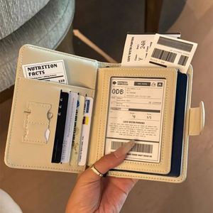 Porta Pasaportes Multifuncional Minimalista Estilo Coreano, con Múltiples Ranuras para Tarjetas, Nuevo Portadocumentos de Viaje - Product Image 4