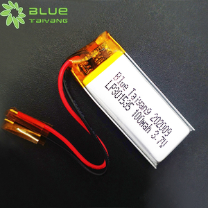Batterie rechargeable au lithium polymère Lipo Li-ion 301535 3,7 V 100 mAh, batterie Lipo 3,7 V 100 mAh, batterie Li-po 100 mAh - Product Image 2