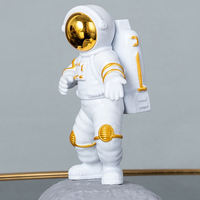 Support de téléphone portable au design créatif de dessin animé 3D d'astronaute, support de tablette cool et amusant, étanche, pour le jeu sur bureau et l'utilisation au lit