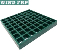 Cubes de grille en PRV moulé, panneaux décoratifs et fonctionnels en fibre de verre avec service de découpe, ignifuges pour l'aménagement paysager et le drainage
