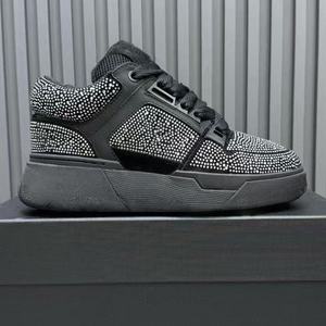 American style trendy luxurious diamond-studded casual <b>shoes</b> with thick soles and heightening feature for walking. - Product Image 5