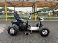 Kart à essence 2 temps avec roues de 5 pouces, 200cc 212cc, mini kart de course haute vitesse pour drift en extérieur
