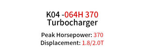 Turbocompresor VAG K04-064H 370BHP con Rueda de Compresor Forjada para EA888 GEN1/<span class=keywords><strong>2</strong></span> Transversal 1.8L/<span class=keywords><strong>2</strong></span>.0L EA113 <span class=keywords><strong>2</strong></span>.0L 100-EA28-01 - Product Image 6