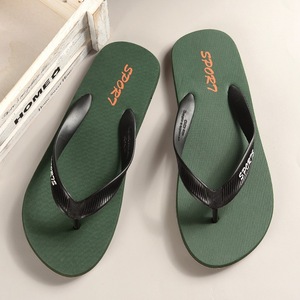 Tongs pour hommes, sandales de plage d'été, semelle EVA antidérapante, chaussures d'extérieur, taille 40 41 42 43 44 45, design à bout ouvert - Product Image 3