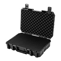 Étuis de protection étanches et antichoc en plastique pour le transport extérieur, petit étui de rangement tactique pour équipement de sécurité et outils