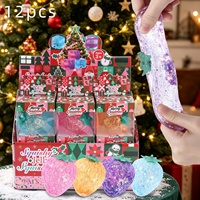 Jouet sensoriel anti-stress en gelée souple scintillante de Noël pour filles et garçons 14+ – Cadeau de fêtes et décoration