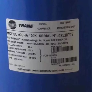 Compresseur scroll Trane CSHA100K pour remplacement de climatisation et de réfrigération - Product Image 2