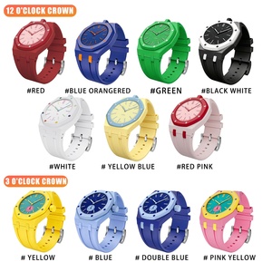 Nouveau kit de modification élégant et légèrement luxueux pour montre Ro Y X S, boîtier en biocéramique, bracelet en silicone, kit de modification pour <span class=keywords><strong>Roy</strong></span> l pop - Product Image 4