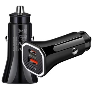 Vente chaude PD 20W charge rapide <span class=keywords><strong>USB</strong></span> <span class=keywords><strong>C</strong></span> <span class=keywords><strong>chargeur</strong></span> de voiture 5V3A <span class=keywords><strong>chargeur</strong></span> <span class=keywords><strong>USB</strong></span> électrique pour tous les téléphones mobiles, y compris pour <span class=keywords><strong>iPhone</strong></span> 9V2A - Product Image 2