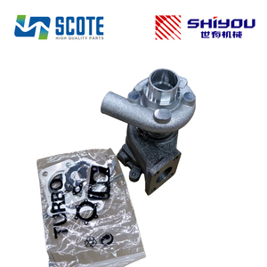 机械发动机及零件 49131-043400 6214-400-020 TD03-06G-4 涡轮增压器，适用于 E3CG-TDB 发动机 4913103400 6214400020 - Product Image 1