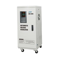 Régulateur de tension automatique numérique monophasé AVR SVC à servomoteur 20 kVA en cuivre AC 50 Hz