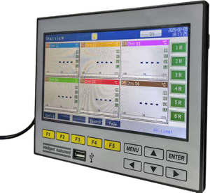 다중 채널 데이터 로거 컬러 페이퍼리스 레코더 디스플레이 RS485 맞춤형 OEM 멀티 포인트 차트 레코더 - Product Image 3