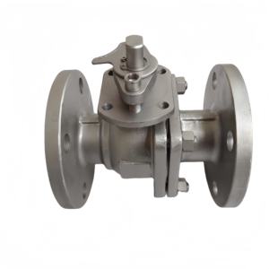 Válvula de bola forjada con bridas de acero al carbono de fábrica KHD JIS 304 Válvula de bola con bridas Ss - Product Image 4