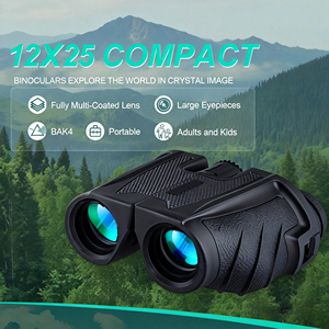 Telescopio Compacto para Exteriores de 12x25, para Adultos y Niños, Ocular Grande, Visión con Poca Luz, Enfoque Fácil, Diseño Portátil para Viajes y Turismo - Product Image 2