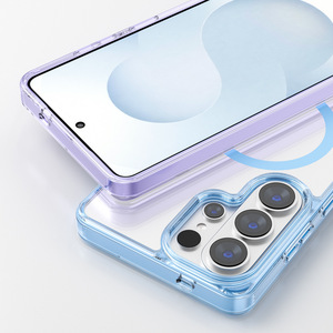 Coque rigide magnétique transparente résistante au jaunissement pour <span class=keywords><strong>Samsung</strong></span> <span class=keywords><strong>Galaxy</strong></span> S25 <span class=keywords><strong>Ultra</strong></span> avec chargement sans fil – Étuis pour téléphone S25 <span class=keywords><strong>Ultra</strong></span> - Product Image 3