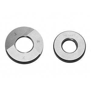 उच्च परिशुद्धता npt रिंग गेज टैपर पाइप थ्रेड गो नोगो गेज - Product Image 1