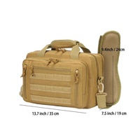 Accessoires de camping et d'alpinisme, pochette tactique durable Molle, pochette horizontale en nylon, petite pochette utilitaire EDC, sac à outils