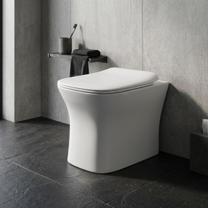 European Water Closet Anglo Indian <b>Set</b> Low Price <b>Square</b> Matt Ceramic EWC Toilet P Trap Concealed Tank One Piece - Product Image 5