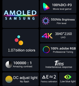 צג נייד בגודל 15.6 אינץ' <span class=keywords><strong>4K</strong></span> UHD IPS עם הגנה מפני אור כחול, תאורת WLED, חיבור Type C, מסך מגע, בצבע שחור, למשחקים ולמשרד - Product Image 5
