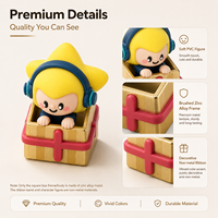 Custom 3D Star Headphone Boy Artisan Keycap Cute Music Character Profile Mechanical Keyboard Esc Key Topper
