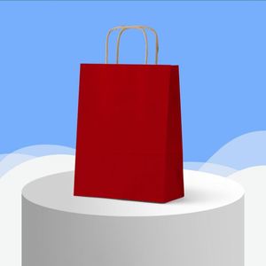 Sacs en papier kraft blancs biodégradables et réutilisables, sur mesure, pour la vente en gros à bas prix, respectueux de l'environnement, pour les plats à emporter - Product Image 5
