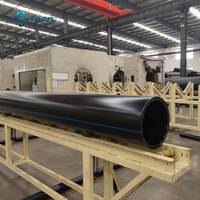 Труба HDPE большого диаметра Rayman DN560 630 710 800 900 1000 1200,высокая вязкость, подземная труба для городского канализации