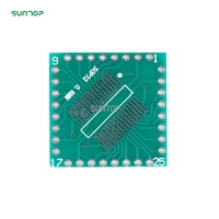 Placa de Prueba IC SUNTOP OEM/ODM SMD a DIP32, Adaptador de Zócalo TQFP32 con Paso de 0.8mm para PCB