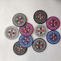 Puce poker en céramique trempée, 10G, 39MM, impression numérique, haute qualité, lot de 10 pièces