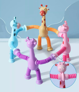 Tubos de Juguete Sensoriales de Jirafa de Plástico para TDAH, Autismo, Juego Sensorial, Regalos para Cestas de Pascua, Viajes, Escuela, Fiestas, Logotipo Personalizado - Product Image 4