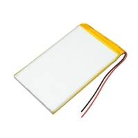 Batteries au lithium polymère ultra-minces certifiées CE, 500 cycles, 100g, 3.7V 5000mAh 6060100, cathode LiFePO4, vente en gros