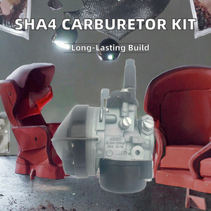 Carburateur SHA4 Neuf, Remplacement pour Dellorto SHA15-15 sur <span class=keywords><strong>Peugeot</strong></span> <span class=keywords><strong>103</strong></span> MBK 50Cc-100Cc Moped - Product Image 2