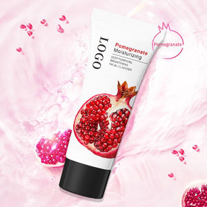 Nettoyant visage blanchissant à la grenade, soin de la peau naturel, marque privée OEM, nettoyage en profondeur - Product Image 2