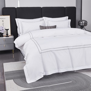 Set di Biancheria da Letto di Alta Gamma 2026 Nuova Collezione - Fornitura Diretta dalla Fabbrica di Biancheria <span class=keywords><strong>per</strong></span> Hotel - 100% Cotone ad Alta Densità con Ricamo Air-jet - Product Image 5