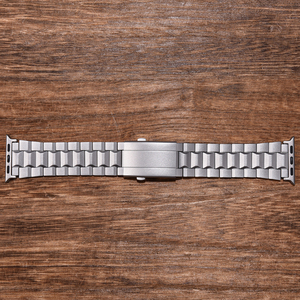 Bracelet de montre en acier inoxydable JAETIUM pour smartwatch, fermoir pliable remplaçable, bracelet en métal durable en titane - Product Image 6
