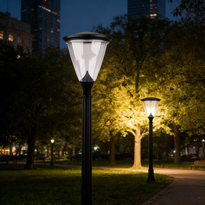 Farol de Jardín con Pantalla, Luminaria Arquitectónica <span class=keywords><strong>FLEXIA</strong></span>, Iluminación Decorativa para Postes, Luz para Jardín, Parque y Exteriores - Product Image 5