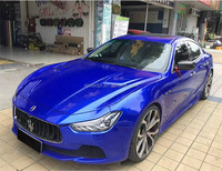 Lubrizol TPU bleu métallique 5 ans de garantie anti-rayures auto-cicatrisant 95% Protection UV Protection de la vie privée Film de protection de voiture