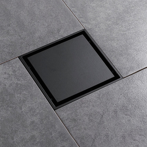 Drenaje de Piso Cuadrado Personalizado de Acero Inoxidable SUS304 Moderno con Inserto para Azulejos, Anti-olor, para Ducha, Hotel y Baño - Product Image 6