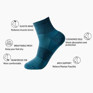 Custom Sports <b>Socks</b> <b>Wool</b> Nylon <b>Socks</b> Mesh Breathable Running <b>Socks</b> - Product Image 4